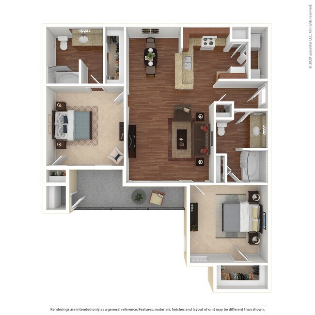 Unit 3204 4207 floor plan